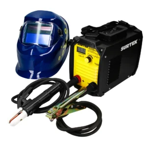 Juego de soldadora con careta ventilador interno, 2 piezas