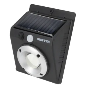 Luminario de LED solar con sensor de 400 lm 1.5 W