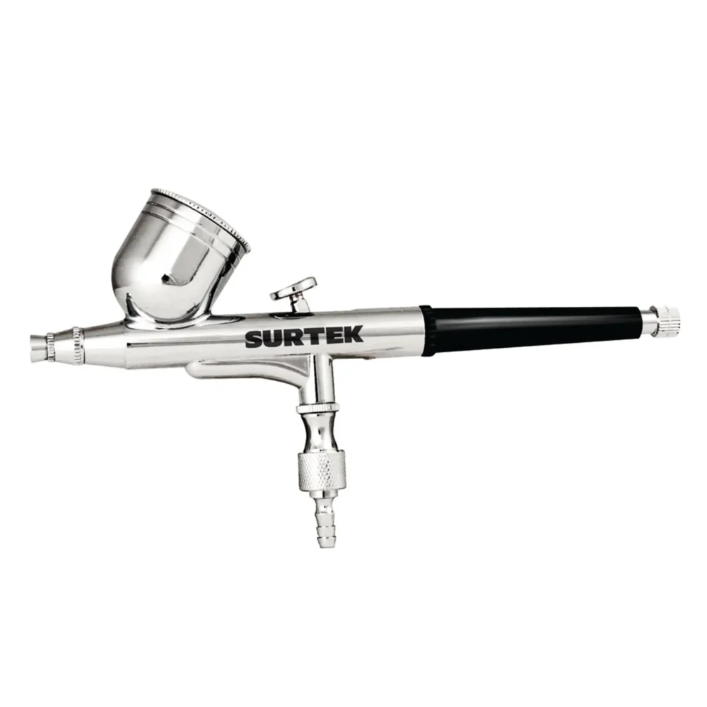 Aerógrafo profesional con alimentación por gravedad, capacidad 7 ml, 35 PSI, 3 piezas
