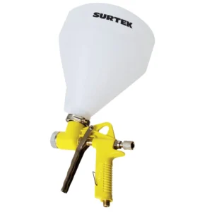 Pistola para pintar texturizados con alimentación de gravedad, capacidad 5000 ml, 72 PSI