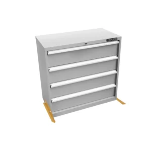 Gabinete modular fijo con 4 gavetas serie X 35"