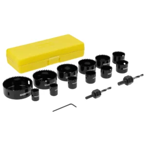 Juego de sierras cortacírculos, 15 piezas