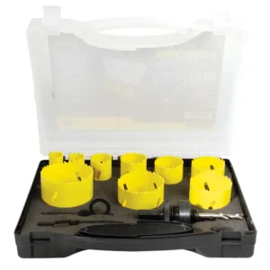 Juego de cortacírculos bimetálicos, 13 piezas