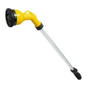 Aspersor de regadera plástica con tubo 30", 3/4" GHT