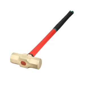 Marro de bronce con mango largo de fibra de vidrio 35", 10 lb