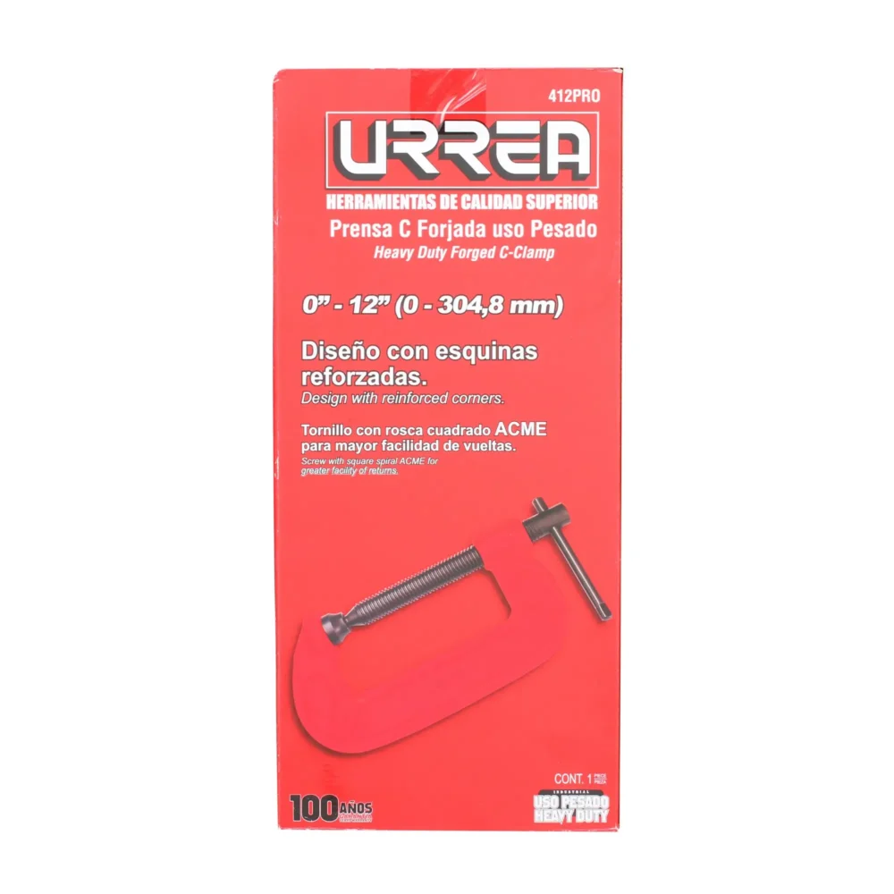 Prensa tipo "C" forjada 12"