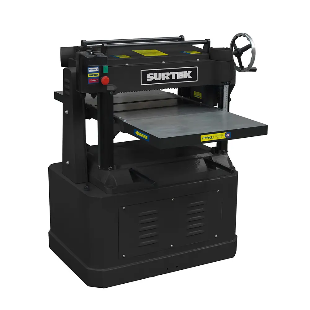 Cepillo estacionario 20" 5 HP, 3730 W, 220 V, 5000 RPM 1 fase