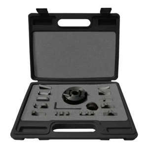 Juego de cabezal y cortadores para trompo de madera, 13 piezas