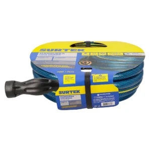 Manguera para jardín tejido spider con conector metálico 3/4", 25 m