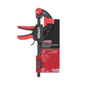 Prensa plástica de barra Quick Release 6"