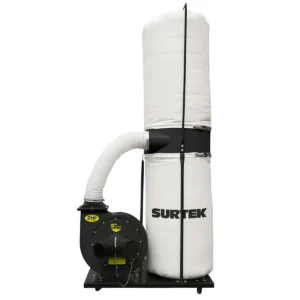 Colector de polvo con motor monofásico 2 x 4" 2 HP, 120 V, 3400 RPM