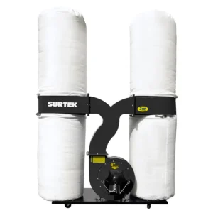 Colector de polvo con motor monofásico 3 x 4" 3 HP, 120 V, 3400 RPM