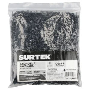 Tachuela pavonada 1 kg, #6, 1/2"