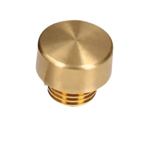 Tapa intercambiable para mazo de golpe seco, bronce