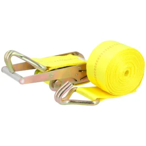 Sujetador con matraca con gancho tipo j 4" x 9m, 2450kg