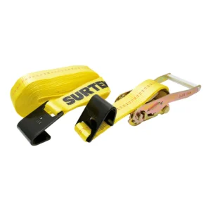 Sujetador con matraca con gancho tipo plano 2" x 9 m, 1513 kg