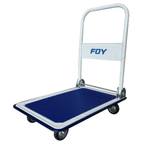 Carro plataforma con maneral retráctil 72.5 cm x 47.5 cm, 4", 150 kg