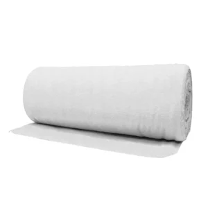 Franela en rollo de 50 cm x 50 m blanca