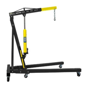 Pluma hidráulica plegable con posición de levantamiento adaptable, 1 ton