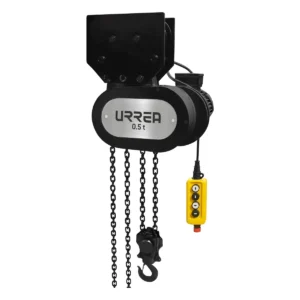 Polipasto eléctrico con sistema de doble freno cadena 13 m, 2 ramales , 3 ton