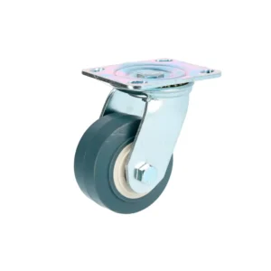 Rodaja de TPR gris giratoria 6"