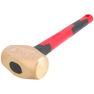 Marro de bronce con mango de fibra de vidrio 15", 3.1 lb