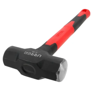 Marro octagonal cabeza maquinada con mango de fibra de vidrio 15-1/4", 3 lb