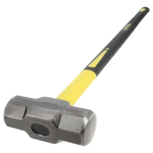 Marro octagonal cabeza forjada con mango largo de fibra de vidrio 36", 10 lb