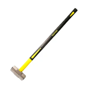 Marro octagonal cabeza forjada con mango largo de fibra de vidrio 36", 8 lb